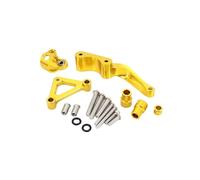 Adjustable Stabilisers For 795 796 696 2008 Motorcycle Directional Damper Kit Fixing Bracket Steering Stabilize Safety Control(Color 1)