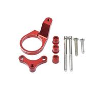 Adjustable Stabilisers For CBR650R 2019 2020 2021 2022 Motorcycle Steering Stabilize Damper Bracket Mounting Kit(Red bracket)