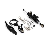 Adjustable Stabilisers for MT 09 For MT-09 SP 2021-2023 Motorcycle Steering Stabilize Damper Mounting Bracket Kit(Black)