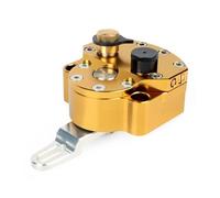 Adjustable Stabilisers Motorcycle Adjustable Steering Damper Stabilizer Universal Accessories Steering Stabilizer For(Color-B-G)