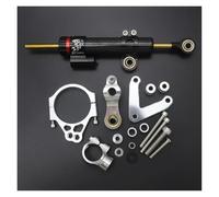 Adjustable Stabilizer Bracket CNC Motorcycle Steering Damper Stabilizer Bracket For Ducati 1098 2007-2009 Buffer Mounting Support Kit Steering Damper(SET 1)