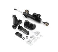 Adjustable Stabilizer Bracket CNC Motorcycle Steering Damper Stabilizer Bracket For Kawasaki For Ninja 500 For Ninja500 2024 Buffer Mounting Support Kit Steering Damper(SET 1)