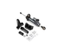 Adjustable Stabilizer Bracket CNC Motorcycle Steering Damper Stabilizer Bracket For Kawasaki For Ninja 400 For Ninja400 2018-2024 Buffer Mounting Support Kit Steering Damper(SET 8)