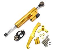 Adjustable Stabilizer Bracket CNC Motorcycle Steering Damper Stabilizer Bracket For Kawasaki For Z800 2013-2018 Buffer Mounting Support Kit Steering Damper(SET 5)