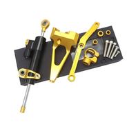 Adjustable Stabilizer Bracket Motorcycle Adjustable Steering Damper Bracket For YA&MAHA MT-09 MT09 FZ09 FZ-09 2013 2014 2015-2020 Buffer Stabilizer Bracket Kit Steering Damper(SET 11)