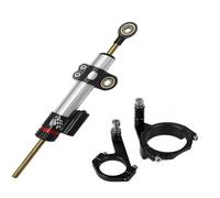 Adjustable Stabilizer Bracket Motorcycle Cnc Steering Damper Stabilizer Mounting Bracket For Kawasaki For NINJA650 For NINJA 650 For NINJA-650 2017-2022 Steering Damper(SET 5)