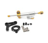 Adjustable Stabilizer Bracket Motorcycle Cnc Steering Damper Stabilizer Mounting Bracket For XMAX300 X-MAX300 X-MAX 300 2017-2023 Adjustable Buffer Steering Damper(SET 2)