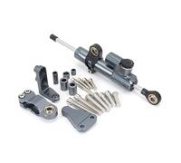 Adjustable Stabilizer Bracket Motorcycle Stabilizer Steering Damper Bracket Mounting Kit For Aprilia RS 660 RS660 2021-2023 Buffer Support Accessories Steering Damper(SET 3)