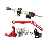 Adjustable Stabilizer Bracket Motorcycle Stabilizer Steering Damper Bracket Mounting Kit For Ducati Monster 937 2021-2023 Buffer Support Accessories Steering Damper(SET 4)