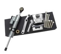 Adjustable Stabilizer Bracket Motorcycle Stabilizer Steering Damper Mounting Bracket For KAWASAKI EX250R For NINJA 250 2008-2012 Buffer Adapter Holder Support Kit Steering Damper(SET 4)