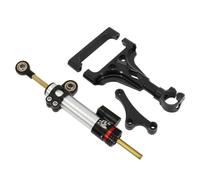 Adjustable Stabilizer Bracket Motorcycle Steering Damper Stabilizer Bracket For KAWASAKI For Z750 R For Z750R 2003-2013 CNC Aluminum Mounting Support Kit Holder Steering Damper(SET 1)
