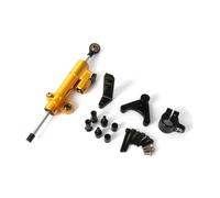 Adjustable Stabilizer Bracket Motorcycle Steering Stabilizer Contro Damper Buffer Bracket For Ducati Hypermotard 950 SP Mounting Kit Linear Reversed Adjustable Steering Damper(SET 3)