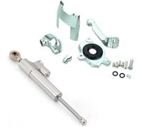 Adjustable Stabilizer Bracket Motorcycle Steering Stabilizer Contro Damper Buffer Bracket For Kawasaki For Z1000 2016-2022 Mounting Kit Linear Reversed Steering Damper(SET 5)