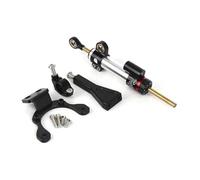 Adjustable Stabilizer Bracket Motorcycle Steering Stabilizer Damper Bracket For KAWASAKI Z 900 For Z900 2020-2024 Buffer Mounting Support Kit Steering Damper(SET 4)