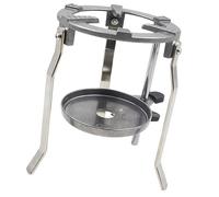 Adjustable Stable Tripod for Laboratory Applications Portable Design with Durable Tray Heavy-Duty Cast Aluminum Lab Equipment