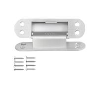 Adjustable Stainless Concealed Recessed Installation Quiet Left/Right Hand for Wooden Security Doors Flame-Resist Door Concealed Hinge
