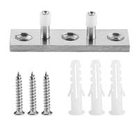 Adjustable Stainless Steel Barn Door Floor Guide, Floor Roller Guide Hardware Fittings for Sliding Barn Door