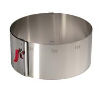 Adjustable Stainless Steel Cake Ring Ø 17-30 Cm H 10 Cm Eva - Mould