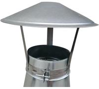 Adjustable Stainless Steel Chimney Cap - Versatile Roof Ventilation Cover for Optimal Airflow and Exhaust, All-Purpose Ventilation Solution, Rain Hat Design