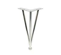 Adjustable Stainless Steel Desk Frames TV/Bathroom Cabinet Bracket Furniture Coffee Table/Sofa/Support Leg Bracket Water Proof and Wear-Resistance (1-Piece Pack)