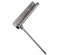 Adjustable Stainless Steel Fire Rated Door Closer - Automatic Closing Mechanism for Doors up to 99 lbs - Single Spring Strength Hardware Solution