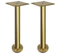 Adjustable Stainless Steel Furniture Legs for Bathroom & TV Cabinet 2 Pack 45cm Modern Design Durable Construction Easy Installation - Upgrade Your Home Décor