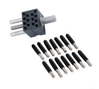 Adjustable Stainless Steel Mini Bench Vise Clamp for Stable Holding of Delicate Components in Jewelry, Models, and Electronics (black)