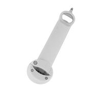 Adjustable Stainless Steel Multifunctional Retractable Bottle Opener for Tight Lids, Jar Opening Tool for Elderly and Kids, 5x8.3in (Beige)