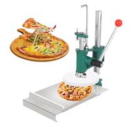 Adjustable Stainless Steel Pizza Dough Press Roller - Manual Dough Rolling Tool for Pizza Meatloaf Soft Rolls - Perfect Bakery Accessory for Home Chefs