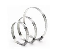 Adjustable Stainless Steel Screw Band Hose Clamps Fuel Pipe Worm Gear Clip Automotive Pipes Clip Fixed Tool,6,12mm 10pcs(21-44mm 3pcs)