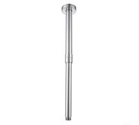 Adjustable Stainless Steel Shower Extension Rod 35-60 cm Chrome Ceiling Shower Arm and Versatile Showerhead Extension for Enhanced Shower Experience