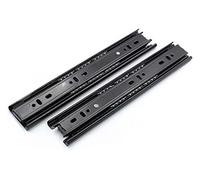 Adjustable Stainless Steel Slide Ra - 1 Pair 8-20 Inches 12-Inch Furniture Guide Ra for Smooth Operation Easy Installation Heavy-Duty Silver Finish