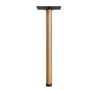 Adjustable Stainless Steel Table Leg for Kitchen Worktop Desk Breakfast Bar Dining Table Customizable (37.4in Rose Gold) Includes Screws