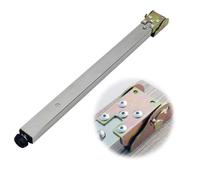 Adjustable Stainless Steel Table Legs 30-150cm Foldable Push-Pull Dining & Bar Desk Feet Telescopic Support with Screws (120cm = 47.2in)