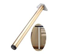 Adjustable Stainless Steel Table Legs, High Load Capacity for Furniture, Ideal for Coffee Tables, Desks, Kitchen Islands, Breakfast Bars