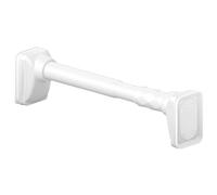 Adjustable Stainless Steel Tension Shower Curtain Rod - No Drill, Telescopic Design for Easy Installation and Strong Support