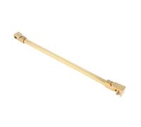 Adjustable Stainless Steel Wall-to-Glass Arm, Frameless Shower Door Support Bar for 8-10mm Glass(Gold,120CM)