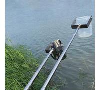 Adjustable Stainless Steel Water Sample Collector, 500ML/1000ML Telescopic Dipper & Beaker, 1.43m-6m Length for Water Quality Testing & Sampling