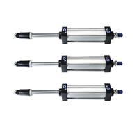 Adjustable Standard Pneumatic Cylinder SCJ32/40/50/63/80/125mm Bore Air Piston Big Thrus 25/50/75/100/200/300mm Stroke(Only Magnetic,BORE 80mm)