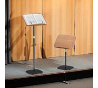 Adjustable Standing Desk Height-Adjustable Laptop Table Rolling Stand-Up Desk for Office Classroom Church Home Office - Ergonomic & Portable Workstation