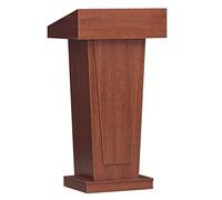 Adjustable Standing Pulpit Podium, Conference Debate Desk with Storage Shelf, Ideal for Speeches, Weddings, Presentations - Professional Workstation (Color: Color1)