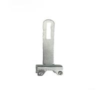 Adjustable Steel Limit Switch Bracket for Sliding Door Opener, Magnetic Sensor Mount Compatible with 8mm 12mm Rack and Pinion Systems, Heavy Duty Outdoor Gate Hardware Kit(Long)