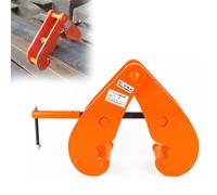 Adjustable Steel Plate Clamps with Thickened Scissor Design for Secure Lifting of Plates and Rails