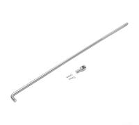 Adjustable Steel Throttle Rod Linkage For 1967 1969 For Camaro Accelerator Clip Silver 14.96 Inch Car Engine Control Part