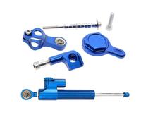 Adjustable Steering Damper Stabilizer For Ya&ma&ha For R6 R1 2005-2020 Steering Damper With Mounting Bracket Support Motorbike Shock Absorber(BLUE A)