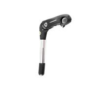 Adjustable stem quill d22.2/25.4 l80 black aluminum adjustable 0 to 50° (handle
