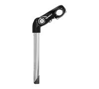Adjustable stem quill d22.2 l90 ergotec kobra vario alu black openable 0 to 50°