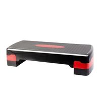 Adjustable step platform Adult Fitn Step Pedal Indoor Profional Aerobic Exercise Yoga Equipment Stretching Board Rhythm Hine Aerobic step platform(68cm black and red)