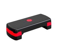 Adjustable step platform Fitn Rhythm Pedal Home Yoga Exercise Equipment Children's Step Balance Aerobic Stretching Aerobic step platform(68cm double layer red)