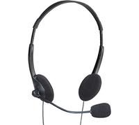 Adjustable Stereo Multimedia Computer Headphones with Mic and Extended 2.5m Lead